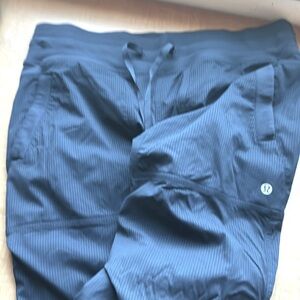 Lined Lululemon Studio Pant Size 10 Navy